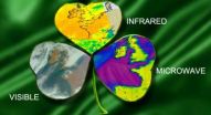 NASA's Aqua Satellite spies a '3-leaf Clover' view of Ireland for St. Patrick's Day