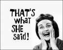 'That's What She Said' Windows 7 Phone App Released