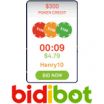 100% Christmas Bonus for Online Casino and Poker Players at Bidibot.com Penny Auction Site for Gamblers