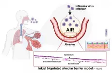 3D-printed artificial lung model