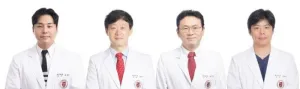 A joint research team of Korea University College of Medicine announced the world's first single-port robotic thymectomy comparative results