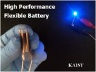 A KAIST research team has developed a high performance flexible solid state battery