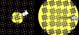 A superatomic semiconductor sets a speed record