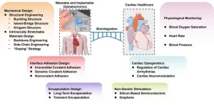 Advances in biointegrated wearable and implantable optoelectronic devices for cardiac healthcare