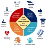 Advances in optical micronanofiber enabled tactile sensors and soft actuators