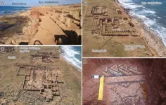 Archaeological sites at risk from coastal erosion on the Cyrenaican coast, Libya 2