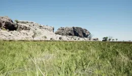 Archaeologists map hidden NT landscape where first Australians lived more than 60,000 years ago