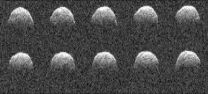 Asteroid nudged by sunlight: Most precise measurement of Yarkovsky effect