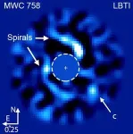 Astronomers discover elusive planet responsible for spiral arms around its star 3