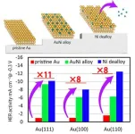 AuNi alloy on Au electrodes for hydrogen evolution reaction: towards a cleaner tomorrow