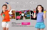 Bright and Sunny Content Added to Site Builder Wix for Back-to-School Promotion