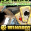 Brilliant Full Screen Graphics and Double Bonus Round Make WinADayCasinos New Video Poker Game an Instant Hit