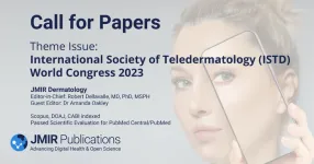 Call for papers: JMIR Dermatology special theme issue on teledermatology