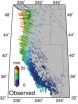 Caltech researchers use GPS data to model effects of tidal loads on Earth's surface