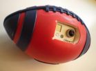 Camera inside spiraling football provides balls-eye view of field