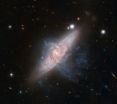 Chance alignment between galaxies mimics a cosmic collision