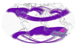 Climate network analysis helps pinpoint regions at higher risk of extreme weather