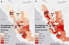 Coastal flooding increases Bay Area traffic delays and accidents