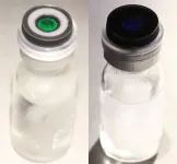 Color-changing material shows when medications get too warm