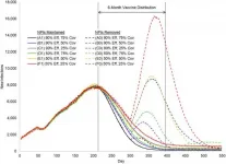 COVID-19 simulation shows importance of safety efforts during vaccine distribution