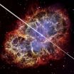 Crab pulsar dazzles astronomers with its gamma-ray beams