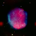 Debris of stellar explosion found at unusual location