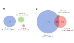 Dietary sucrose determines activity of lithium on gene expression and lifespan in drosophila melanogaster