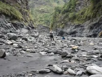 Drones capture new clues about how water shapes mountain ranges over time