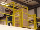 Durable, Flexible Safety Gates Ensure Fail-Safe Fall Protection in Mezzanine Areas