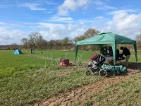 Earthquake scientists reveal how overplowing weakens soil at experimental farm