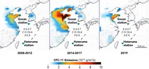 Emissions of banned ozone-depleting substance back on decline