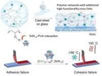 Enhancing adhesive performance of polyvinyl alcohol with sub-nanoscale polyoxotungstate clusters under extreme conditions