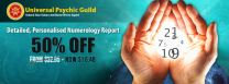 Experts Unlock The Secrets In Your Name And Birthdate In Detailed Numerology Reports - Get It Half-Price At Psychic Guild!