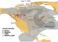 Exposure to remote wildfire smoke drifting across the US linked to increased medical visits for heart and lung problems