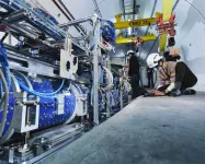 First detection of neutrinos made at a particle collider