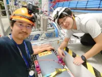 First detection of neutrinos made at a particle collider 3