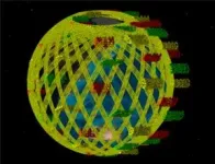 First measurement of electron- and muon-neutrino interaction rates at the highest energy ever detected from an artificial source 3