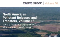 Flagship report of the North American Commission for Environmental Cooperation, Taking Stock, examines where 5 billion kg of industrial pollutants go every year in North America