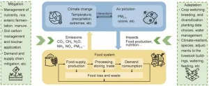 Food systems, climate change, and air pollution: Unveiling the interactions and solutions