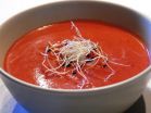 Gazpacho ingredients lose vitamin C during preparation