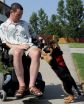 German Shepherd Breeder, I-Guard International, Trains Service Dog for Disabled Motivational Speaker, Mike Kralicek 2