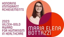 Global health advocate Dr. Maria Elena Bottazzi wins Vilcek-Gold Award