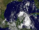 GOES-13 satellite movie shows formation of Tropical Storm Don