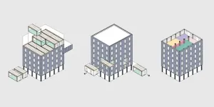 Graz University of Technology develops modular timber high-rise building for resource-efficient construction