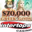 Greek Gods Smile on Intertops Casino Players, Bestowing $70,000 in Bonuses and Cash Prizes This Month