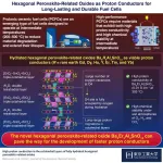 Hexagonal perovskite oxides: Electrolytes for next-generation protonic ceramic fuel cells