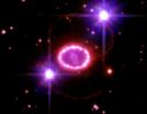 Hubble observations of supernova reveal composition of star guts pouring out