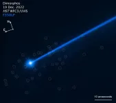 Hubble sees boulders escaping from asteroid dimorphos