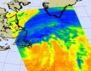 Huge post-tropical Hurricane Igor drenched Newfoundland, Canada