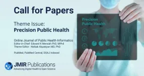 Inaugural theme issue: Precision public health from online Journal of Public Health Informatics